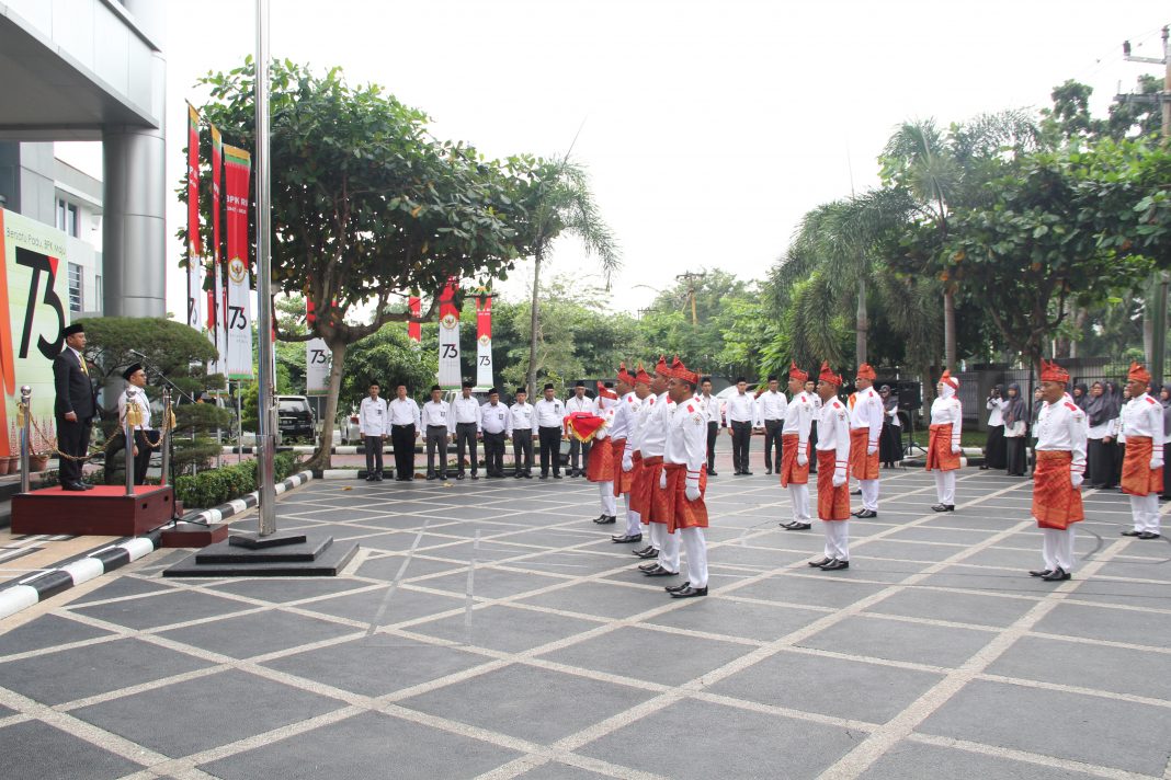 Upacara HUT BPK RI ke-73 | BPK RI Perwakilan Provinsi Riau